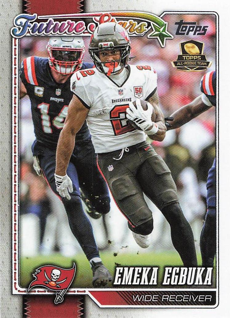 2026 Topps Flagship Football Emeka Egbuka #261