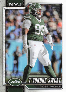 2026 Topps Flagship Football T’Vondre Sweat #256