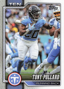 2026 Topps Flagship Football Tony Pollard #193