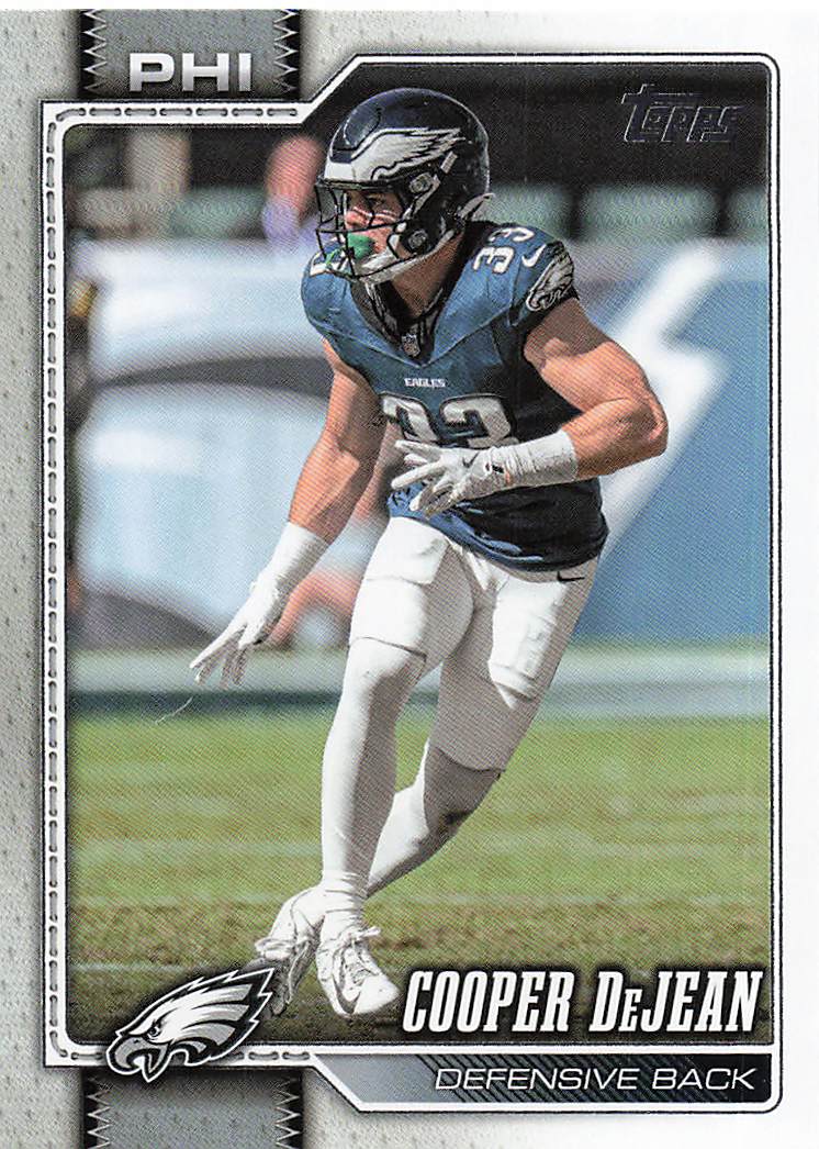 2026 Topps Flagship Football Cooper DeJean #163
