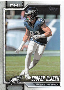 2026 Topps Flagship Football Cooper DeJean #163