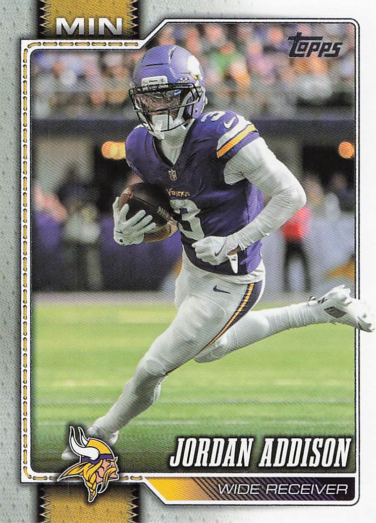 2026 Topps Flagship Football Jordan Addison #132