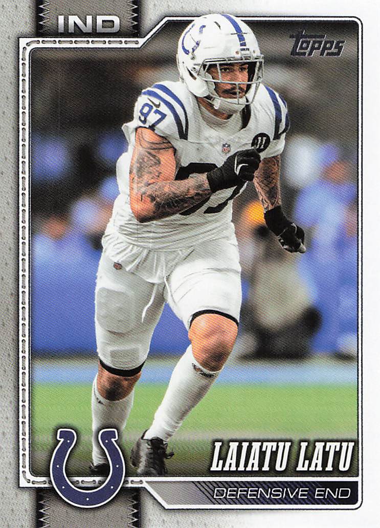 2026 Topps Flagship Football Laiatu Latu #228
