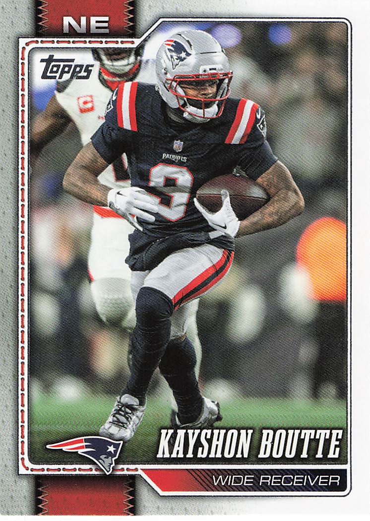 2026 Topps Flagship Football Kayshon Boutte #242