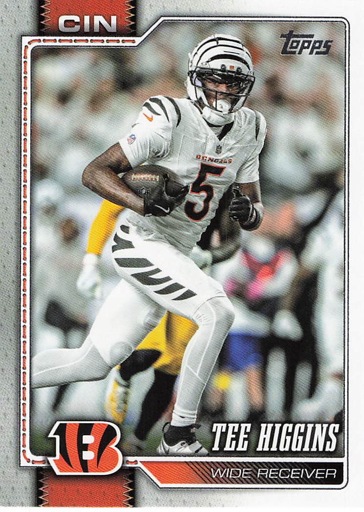 2026 Topps Flagship Football Tee Higgins #41