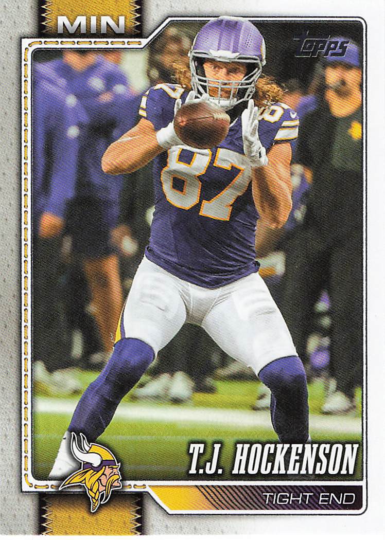 2026 Topps Flagship Football T.J. Hockenson #241