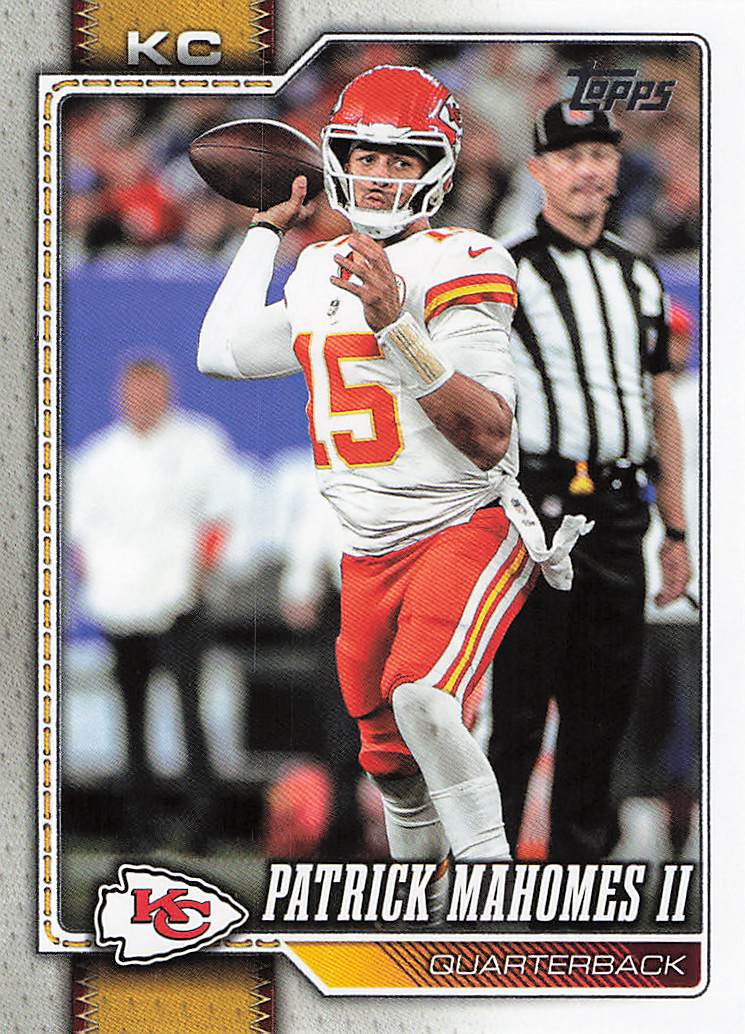 2026 Topps Flagship Football Patrick Mahomes II #97
