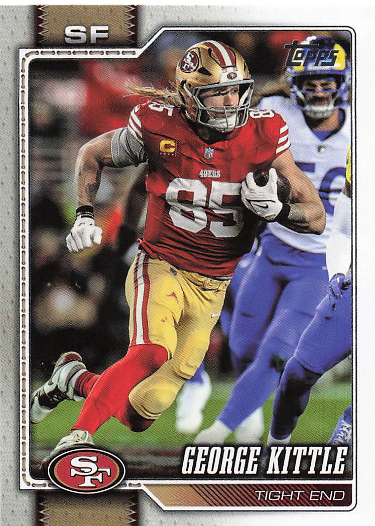 2026 Topps Flagship Football George Kittle #183
