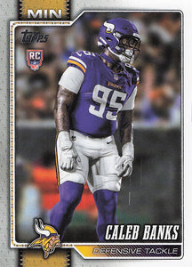 2026 Topps Flagship Football Caleb Banks #384 RC
