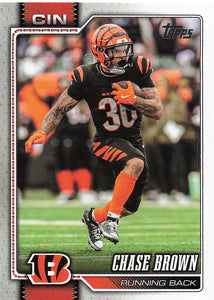 2026 Topps Flagship Football Chase Brown #42