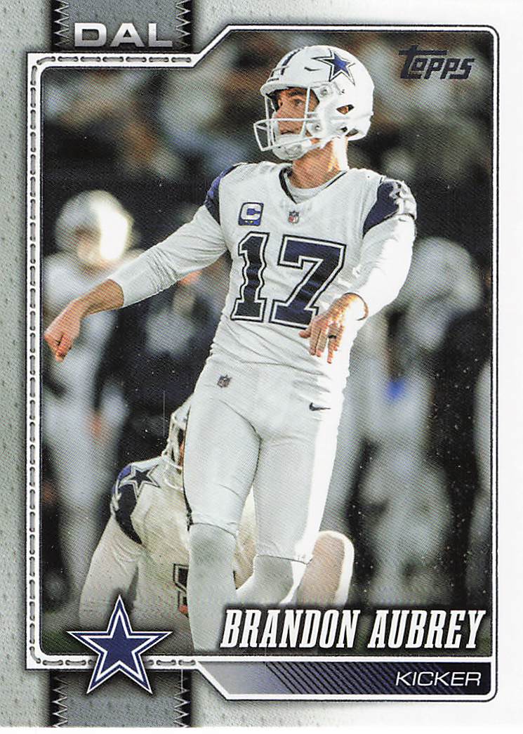 2026 Topps Flagship Football Brandon Aubrey #52