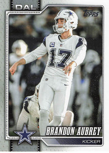 2026 Topps Flagship Football Brandon Aubrey #52