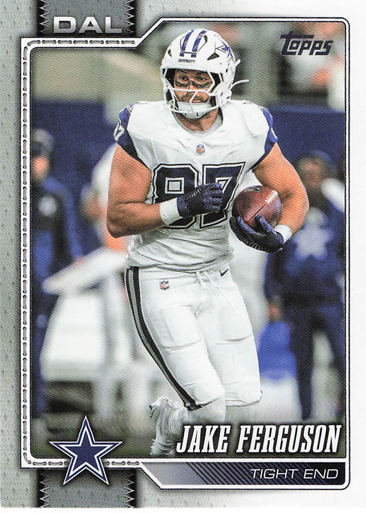 2026 Topps Flagship Football Jake Ferguson #55