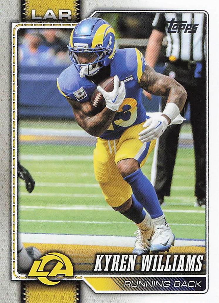 2026 Topps Flagship Football Kyren Williams #114