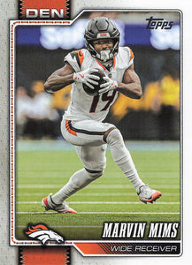 2026 Topps Flagship Football Marvin Mims #63