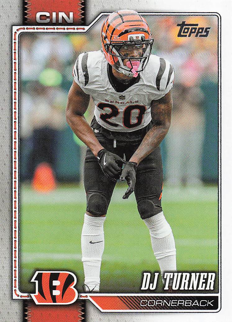 2026 Topps Flagship Football DJ Turner #214