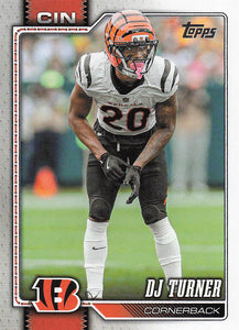 2026 Topps Flagship Football DJ Turner #214