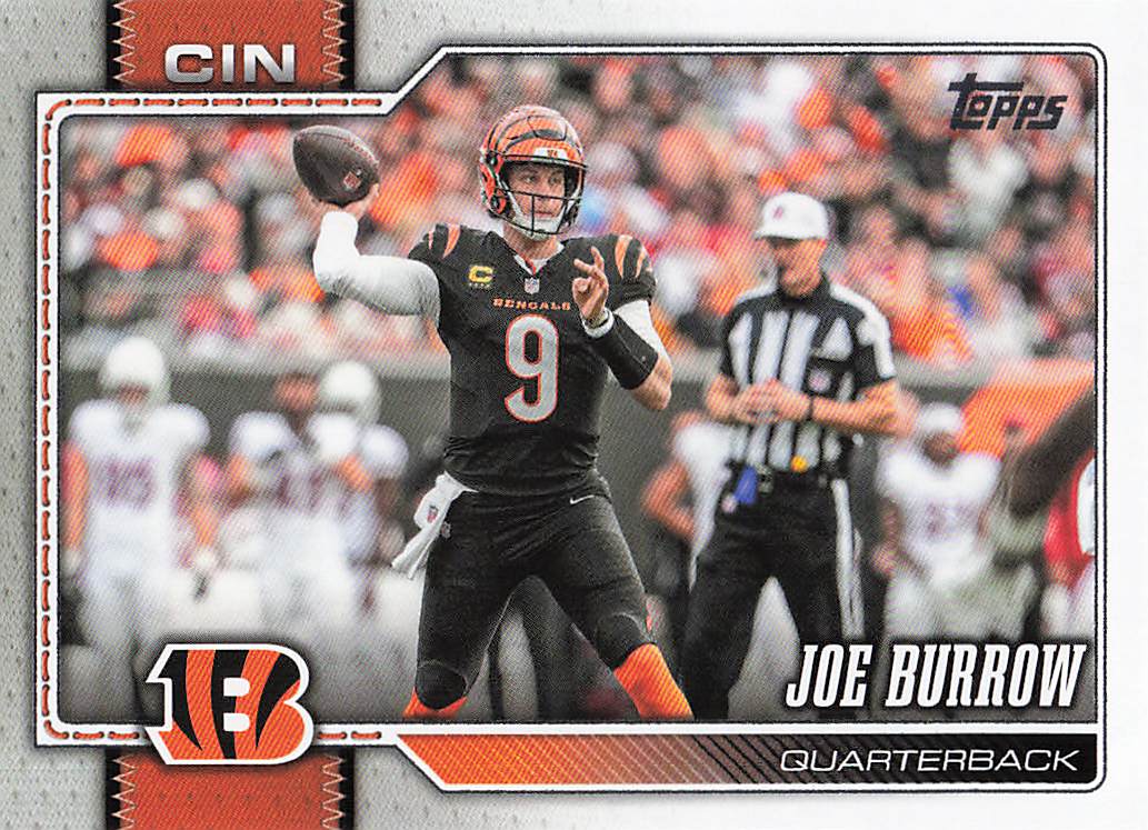 2026 Topps Flagship Football Joe Burrow #40