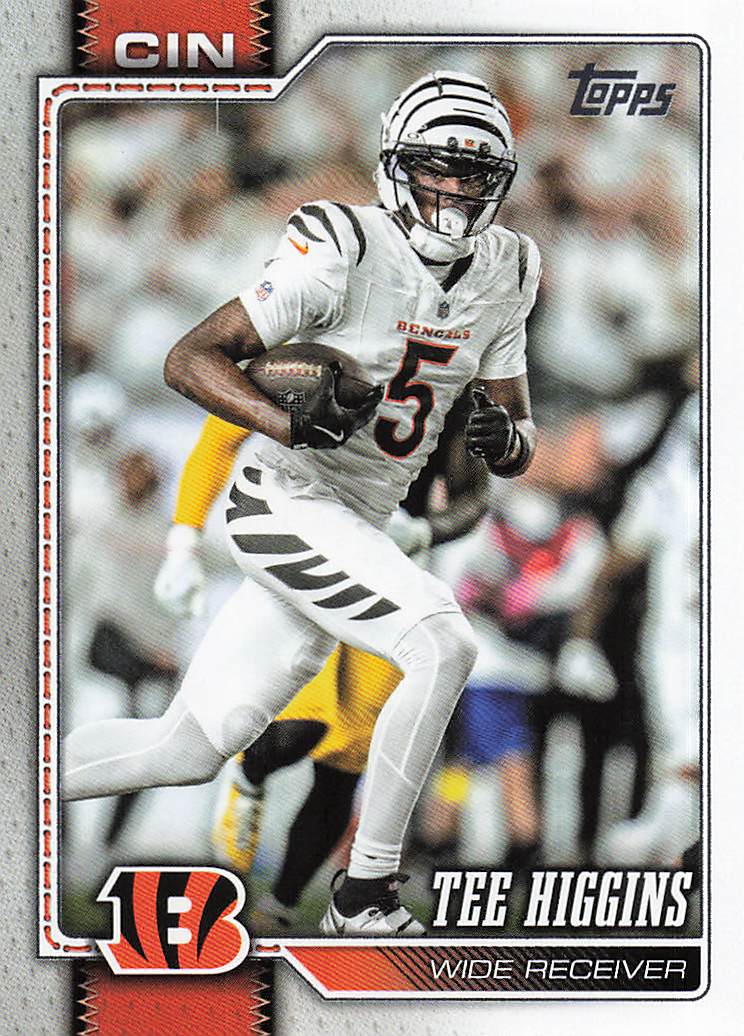 2026 Topps Flagship Football Tee Higgins #41