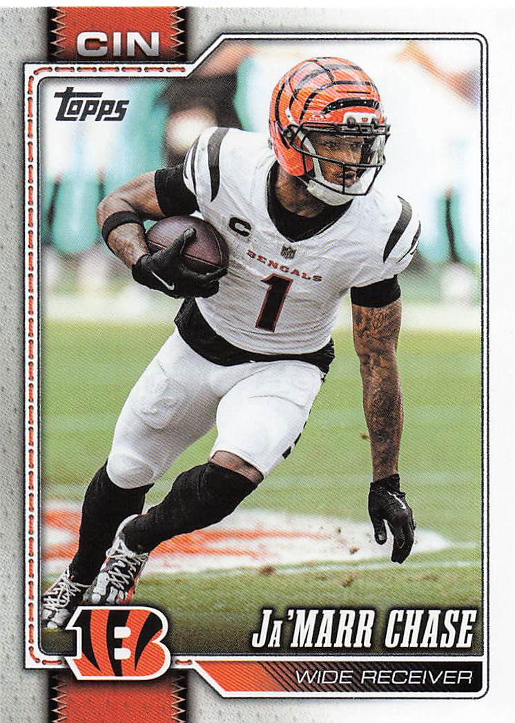 2026 Topps Flagship Football Ja’Marr Chase #43