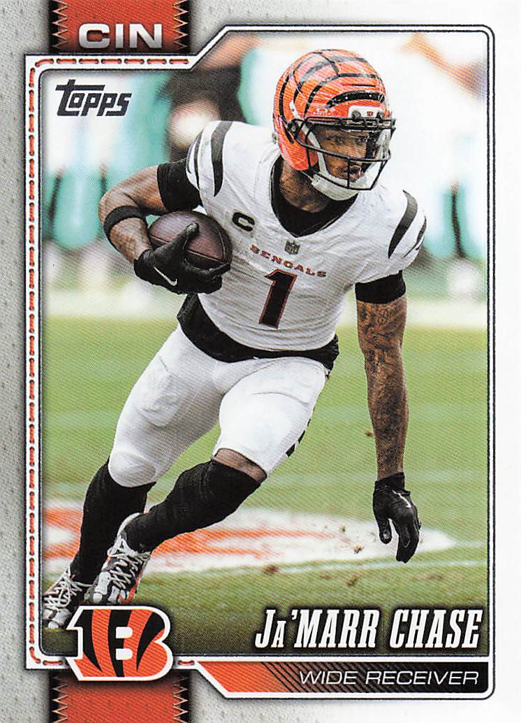 2026 Topps Flagship Football Ja’Marr Chase #43