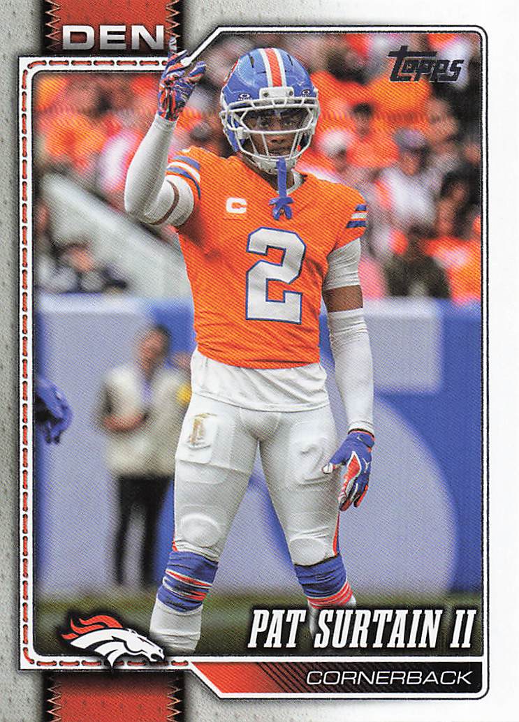 2026 Topps Flagship Football Pat Surtain II #60