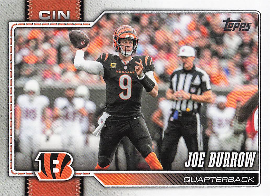 2026 Topps Flagship Football Joe Burrow #40