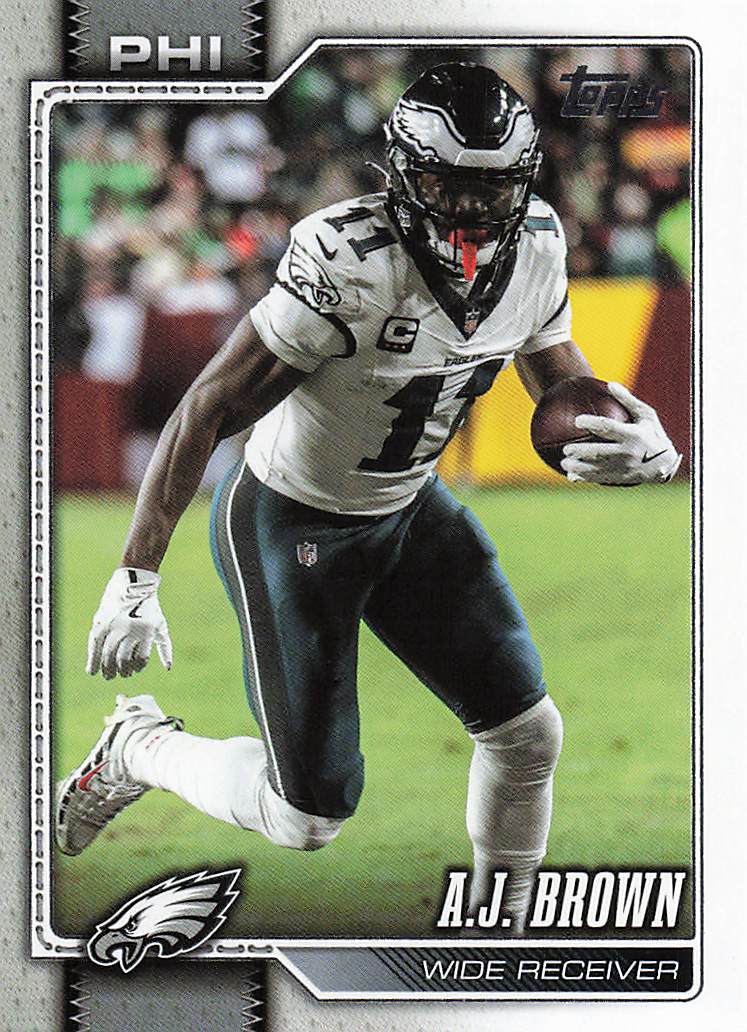 2026 Topps Flagship Football A.J. Brown #169