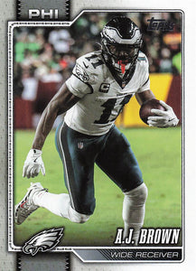2026 Topps Flagship Football A.J. Brown #169