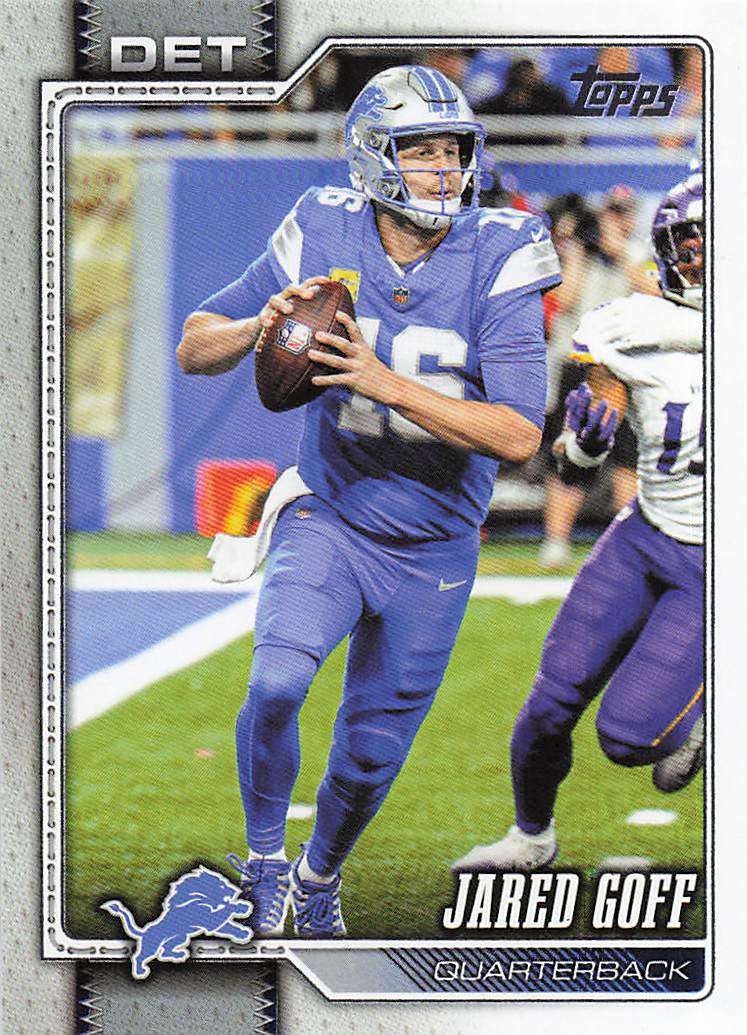 2026 Topps Flagship Football Jared Goff #68