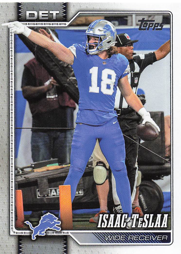 2026 Topps Flagship Football Isaac TeSlaa #64