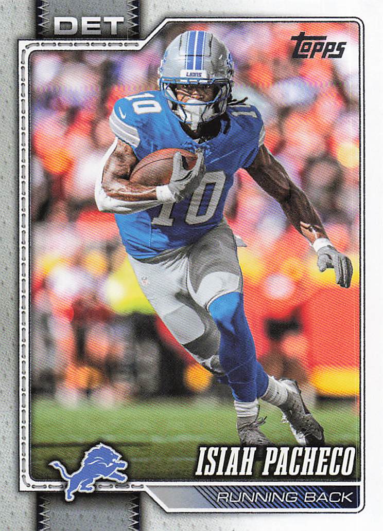 2026 Topps Flagship Football Isiah Pacheco #103
