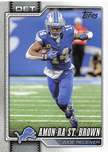 2026 Topps Flagship Football Amon-Ra St. Brown #66