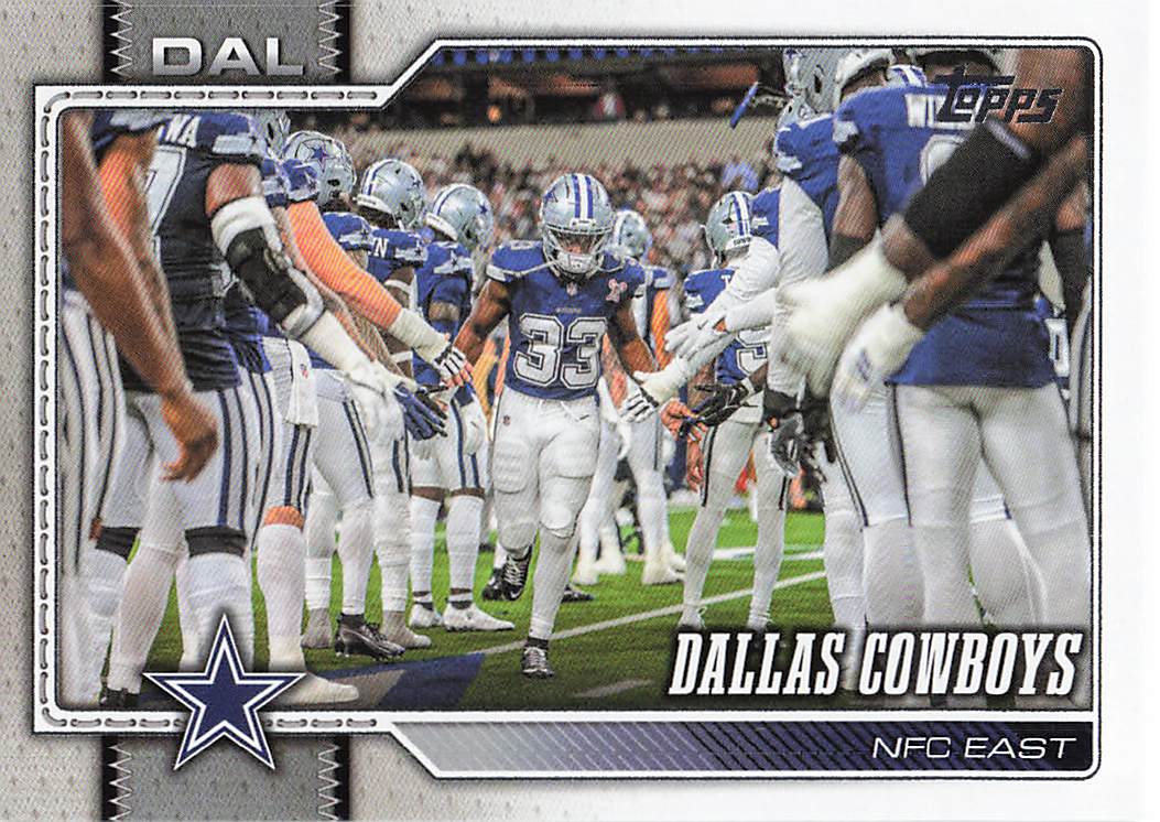 2026 Topps Flagship Football Dallas Cowboys #272
