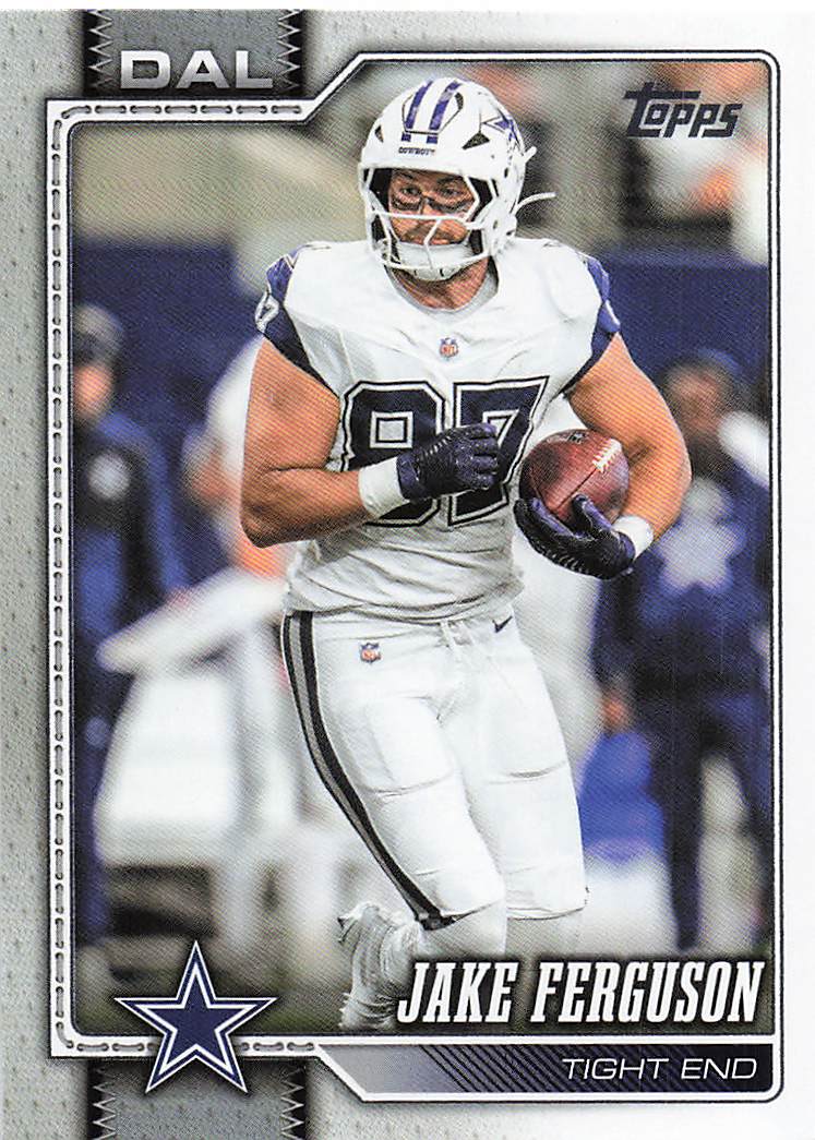 2026 Topps Flagship Football Jake Ferguson #55