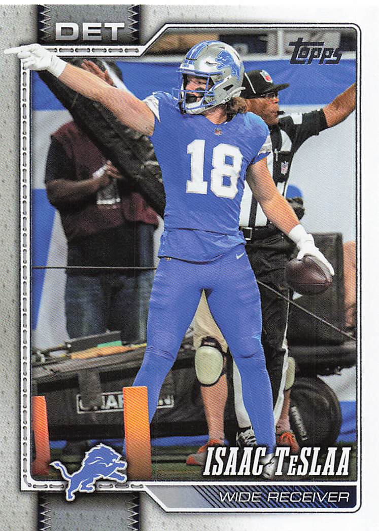2026 Topps Flagship Football Isaac TeSlaa #64