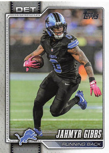 2026 Topps Flagship Football Jahmyr Gibbs #70