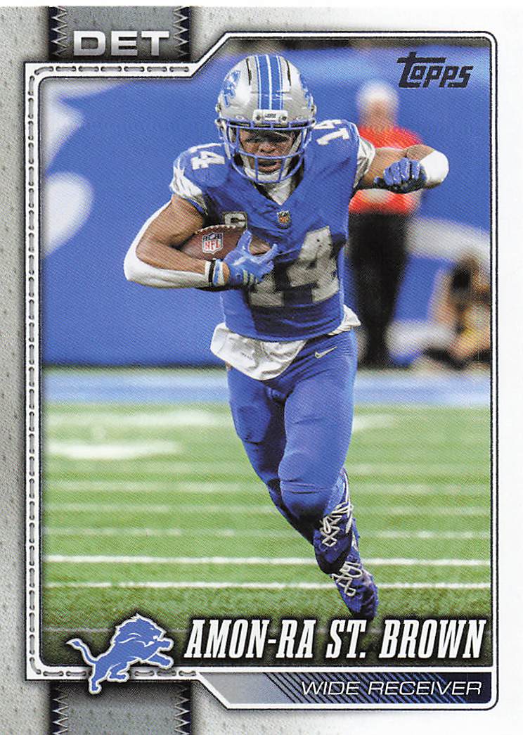 2026 Topps Flagship Football Amon-Ra St. Brown #66