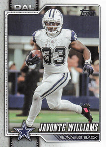 2026 Topps Flagship Football Javonte Williams #51