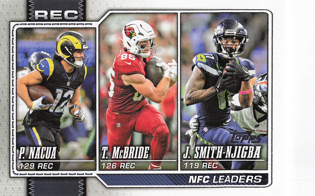 2026 Topps Flagship Football Leaders McBride / Nacua / Smith-Njigba #283