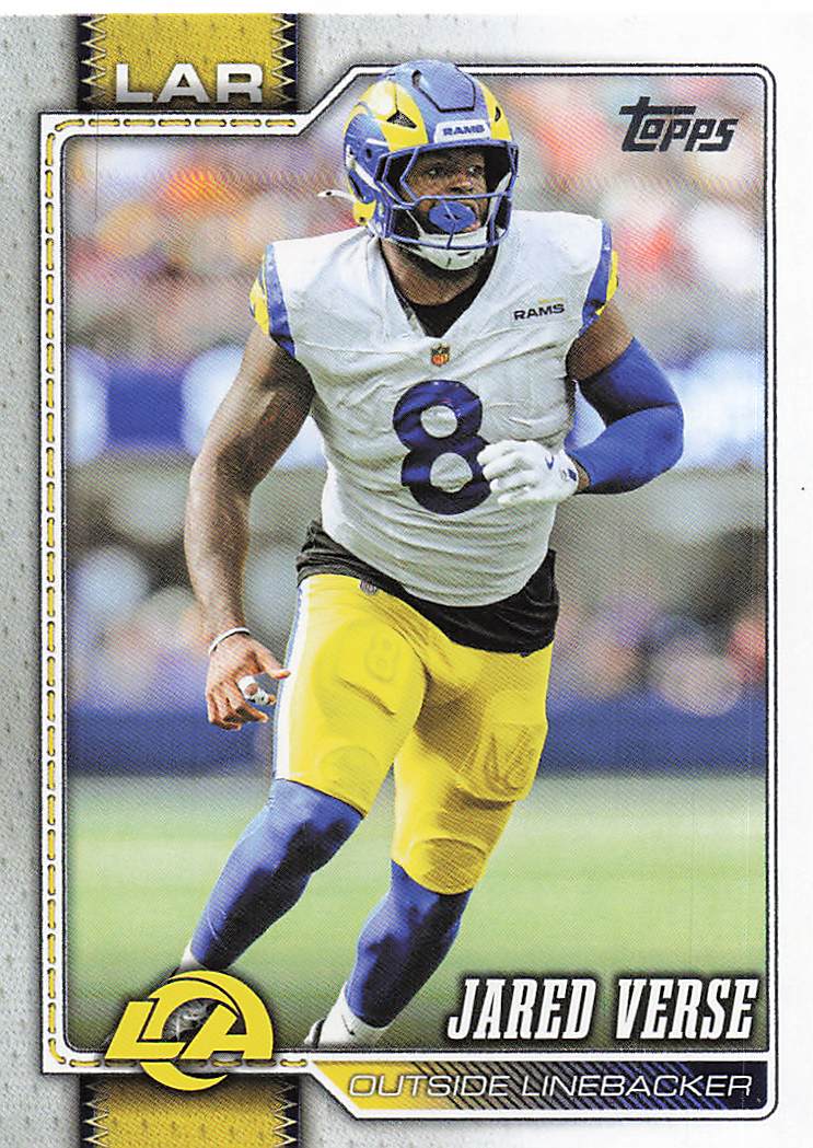 2026 Topps Flagship Football Jared Verse #231
