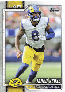 2026 Topps Flagship Football Jared Verse #231
