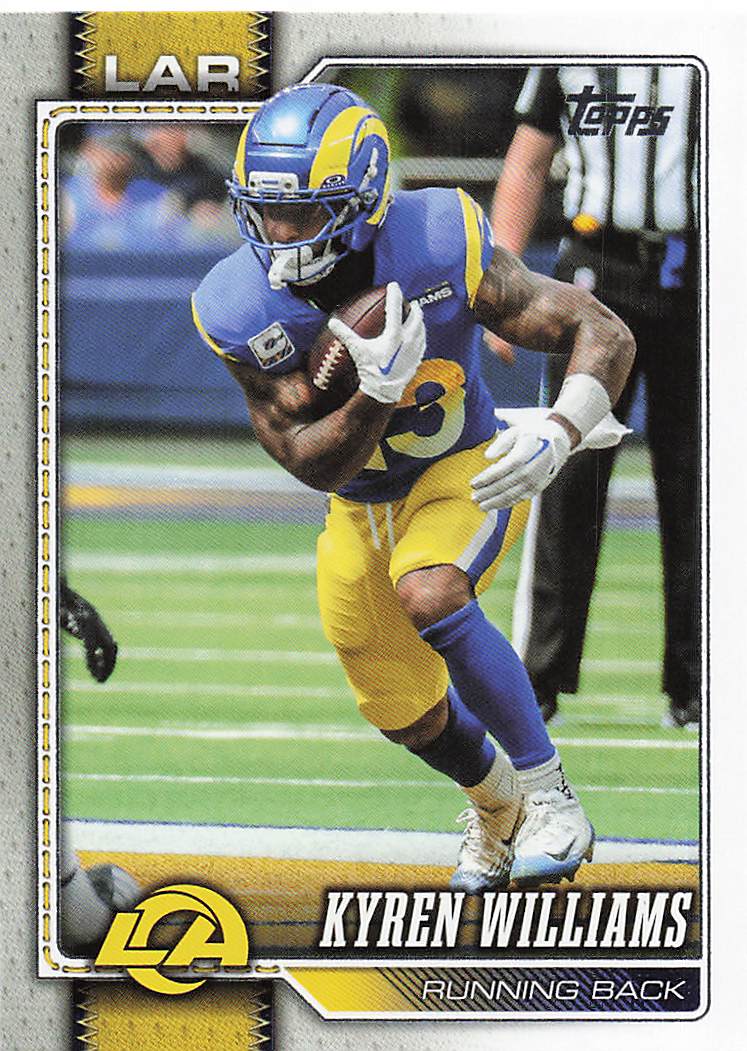 2026 Topps Flagship Football Kyren Williams #114