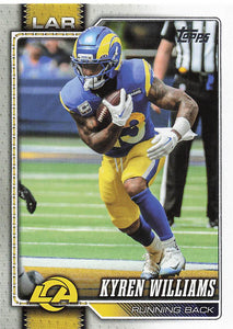 2026 Topps Flagship Football Kyren Williams #114