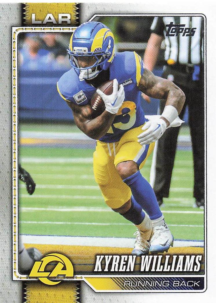 2026 Topps Flagship Football Kyren Williams #114