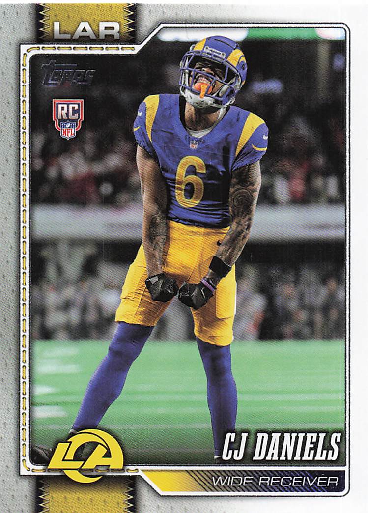 2026 Topps Flagship Football CJ Daniels #391 RC