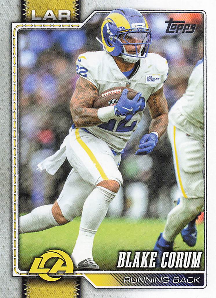2026 Topps Flagship Football Blake Corum #234