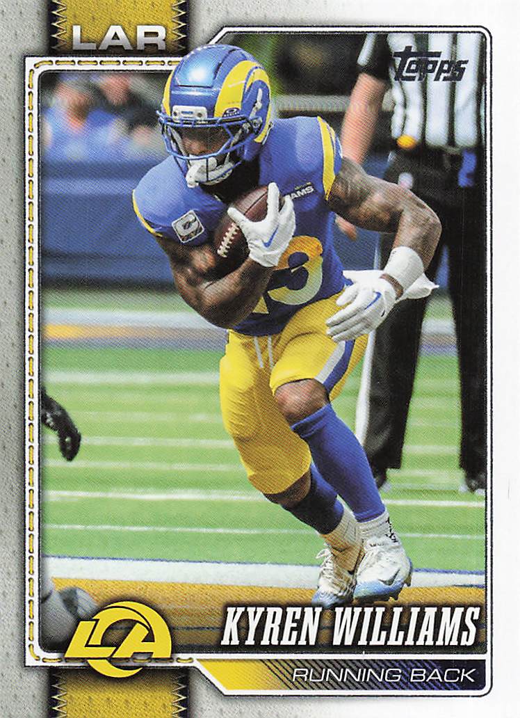 2026 Topps Flagship Football Kyren Williams #114
