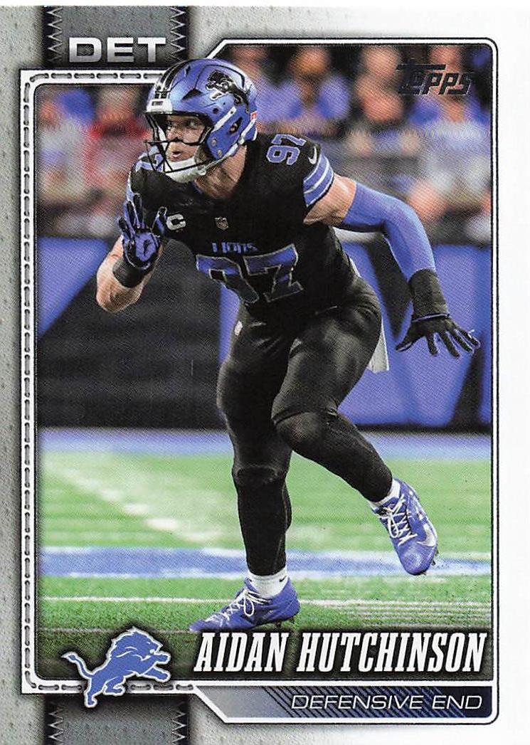 2026 Topps Flagship Football Aidan Hutchinson #69