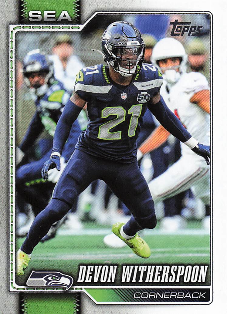 2026 Topps Flagship Football Devon Witherspoon #179